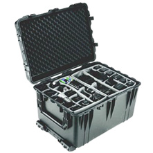 Pelican 1660 Watertight Hard Case with Padded Dividers,