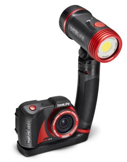 Комплект, камера Sealife Micro 2.0 64GB  с фонарем Sea Dragon 2500 Pro