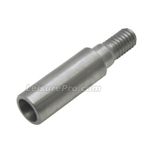 JBL 6-MM Female to 12-24 Male Stainless Steel Spearpoint Adapter (813)