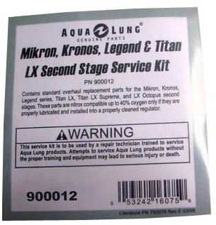 Aqualung сервисный набор второй ступени для Legend, Mikron, Kronos и Titan LX