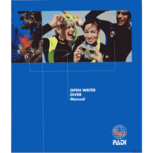 PADI Open Water Diver Manual with Table (70142)