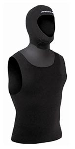 Неопреновый мужской жилет 5mm Merino Lined Hooded Vest