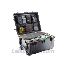 Pelican 1630 Watertight Hard Roller Case with Pick 'N Pluck Foam