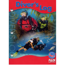 PADI Divers Log, Red (70048)