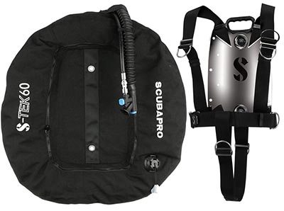 Компенсатор плавучести Scubapro Pure Harness System 60lb на стальной спинке