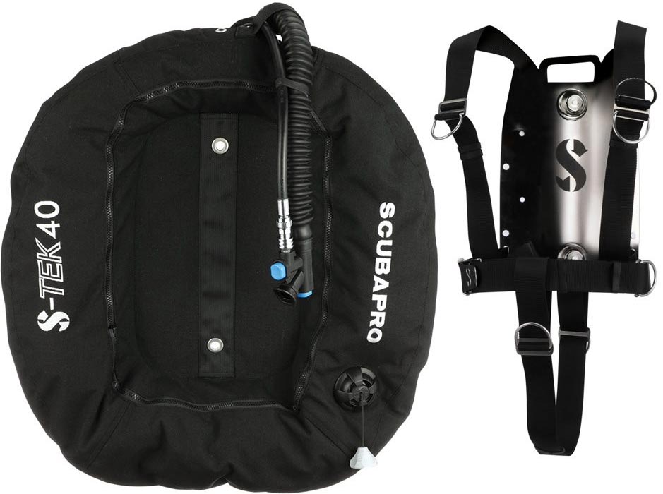 Компенсатор плавучести Scubapro Pure Harness System 40lb на стальной спинке