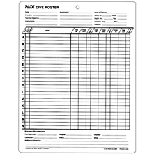 PADI Dive Roster Slate (60227)