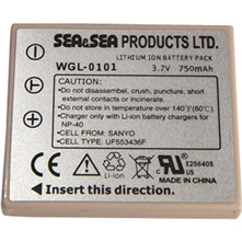 Sea & Sea LI-ION Battery For the DX-1200HD/DX-860G