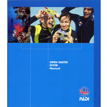 PADI Open Water Crew-Pak with Table & Blue Log Book (60300)