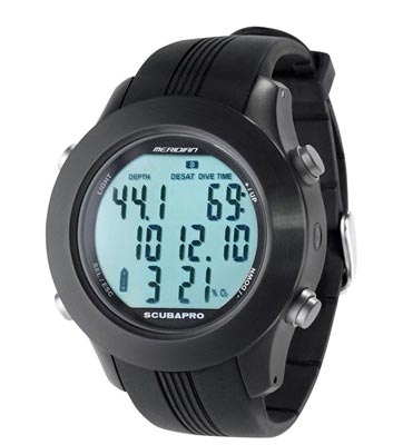 Scubapro Meridian Black Tech подводный компьютер