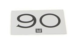 Наклейка на баллон "MOD 90"