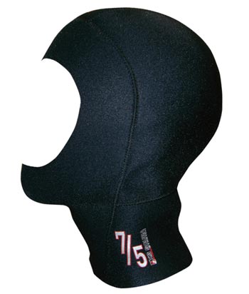 Шлем XS Scuba, 7/5мм, для сухого гидрокостюма