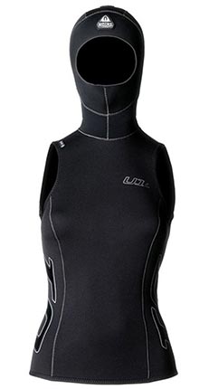 Утеплитель со шлемом Waterproof U1, 2мм, женский