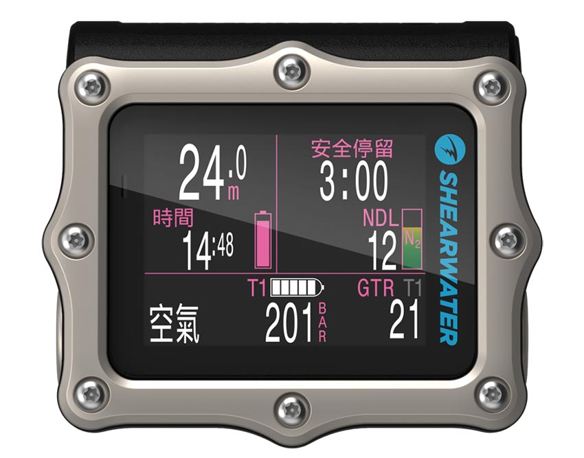 Подводный компьютер Shearwater Perdix 2 Ti
