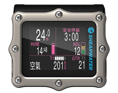 Подводный компьютер Shearwater Perdix 2 Ti