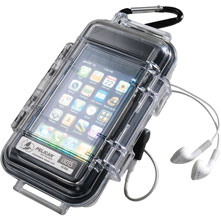 Pelican i1015 Case for iPhone & iPod Touch Clear/Black