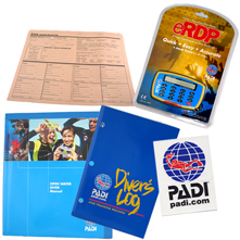 PADI eRDP Open Water Crew-Pak with Blue Log Book (60067)