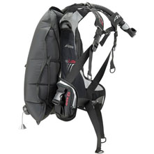 Aeris EX Lite Travel BCD, Black