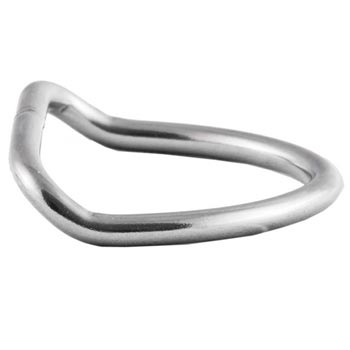 D-кольцо стальное 2" гнутое