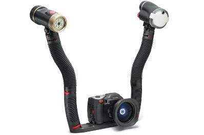 Комплект камера со вспышкой и видеосветом Sealife DC1400 Dragon Maxx DUO set