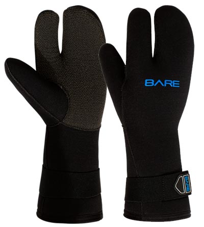 Перчатки Bare K-Palm MITT, 7мм, кевларовые