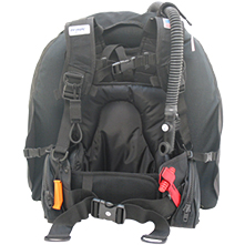 Zeagle Concept II Pro BCD with Ripcord Weight System, Black